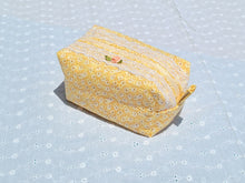 Load image into Gallery viewer, Yellow Floral Pouch
